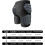 Padded Protective Shorts for , Breathable Compression Shorts with Hip Padding, Medium / 1 Pair 4