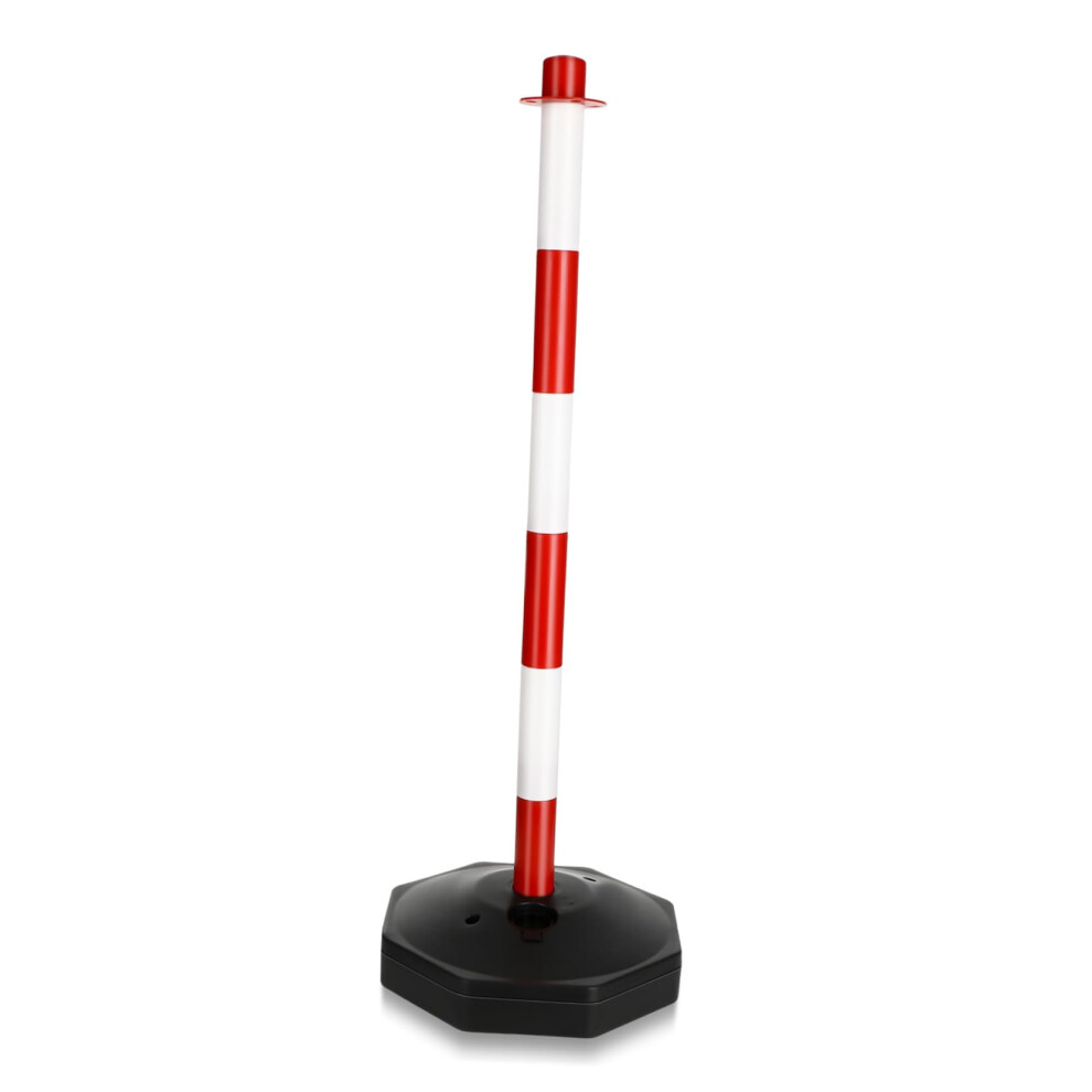 Warning Column Barricade Cone For Traffic Safety, Elastic Barrier, Portable For Construction And Driveways, 85X28.5 Cm, Red 9001264639334
