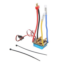 Nem installation med børstet ESC, 120A RC-hastighedscontroller med simpel opsætning til 1/10 1/12-modeller