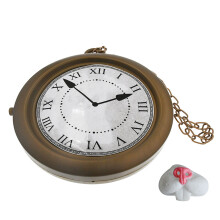 Accessoires de cloches de pâques réalistes, lapins roses-Style B