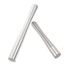 2 Pack Stainless Steel Ice Crusher Hammer and Lemon Muddler Set for Cocktails and Mojitos