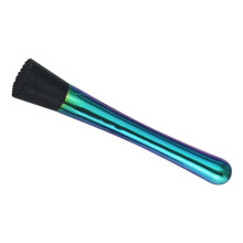 Stainless Steel Cocktail Muddler for Drinks Mixing & Crushing Ice, Lemon Bar Tool 20.53cm Multicolor