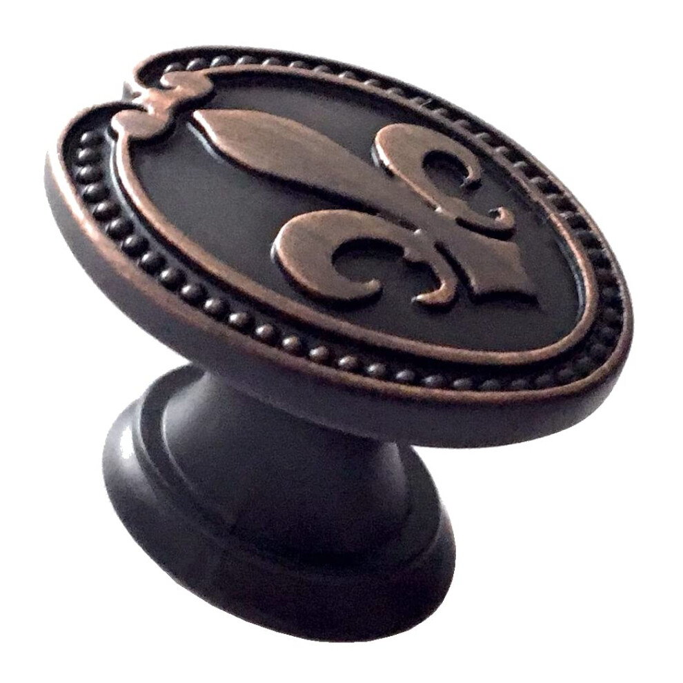 Drawer Pull Oil Rubbed Bronze Cabinet Knob For Dresser And Kitchen Doors (1.25') 9339159869079