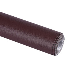 Leather Patch 19.7x54in SelfAdhesive for Sofa, Car Seat, Furniture Cover Dark Brown