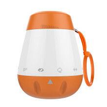 Smart Baby Sleep Soother White Noise Sound Machine for Infants, Toddlers with 6 Soothing Sounds, Builtin Battery, Intelligent Voice Activation