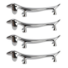 Chopsticks, spoon, fork holder, zinc alloy, cutlery tray, set, dog, deer