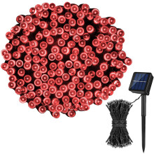 Multiple Lighting Modes Led String Lights, Solar Powered For Indoor Outdoor Decorations, Super Long 72Ft With 200 Leds, Energy Saving, Waterproof, Ide
