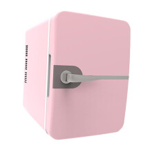 6L Mini Fridge USB Cooler and Warmer with Dual Cooling Heating for Car Home Travel Pink