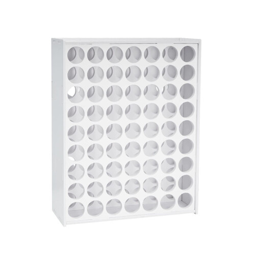 Vertical Paint Bottle Holder Practical Paint Rack-63 holes
