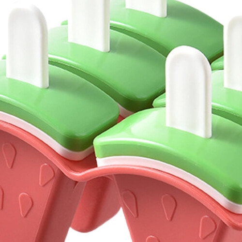 Silicone molds for popsicles – Watermelon popsicles with sticks  Reusable molds 2