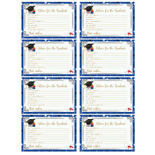 8pcs Eye Catching Graduation Congratulatory Cards-Style four