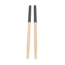 Professionelle Drumsticks für Bandproben – erhöhte Haltbarkeit dank kugelförmiger Spitzen, leichtes, robustes Plastik, natürliche, klare
