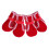 Ensemble de chaussures durables pour chiots,-Orange rouge M 4