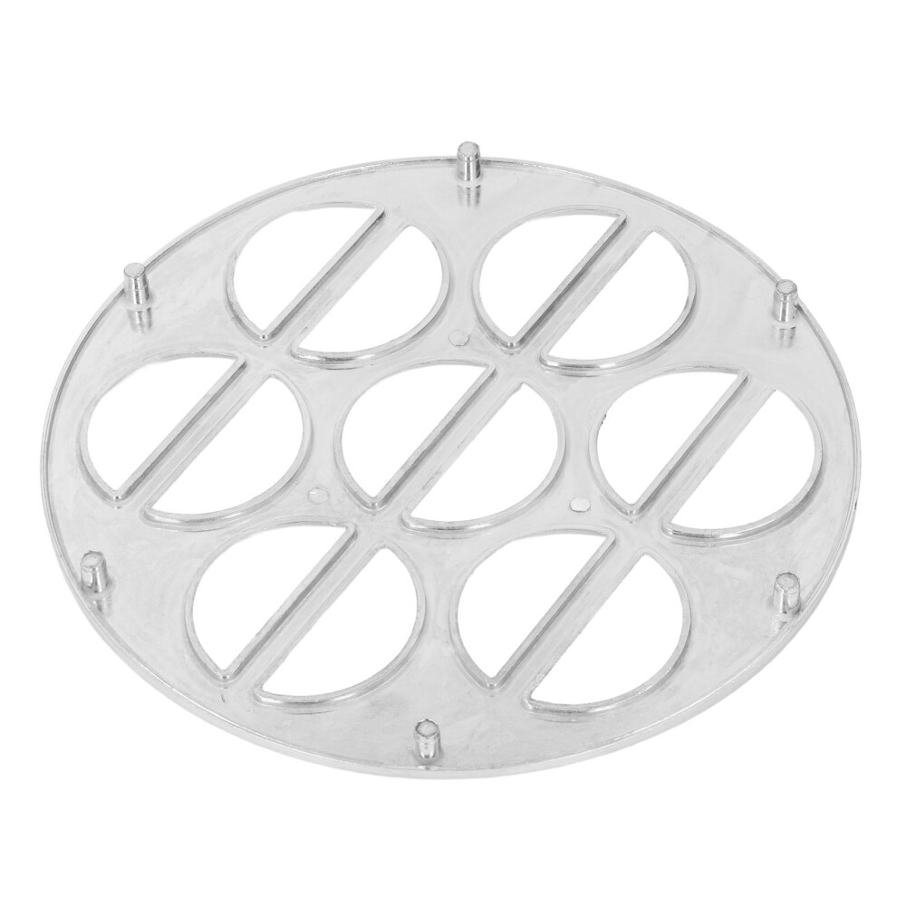 14 Hole Aluminum Dumpling Maker – Metal Ravioli Cutter, 24.3cm