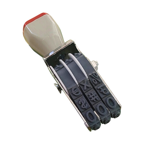 0-9 Nummerstempel Verstelbare kantoorstempel Plastic-Stijl A