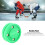 Eishockey-Puck, Polyoxymethylen, grün, 15