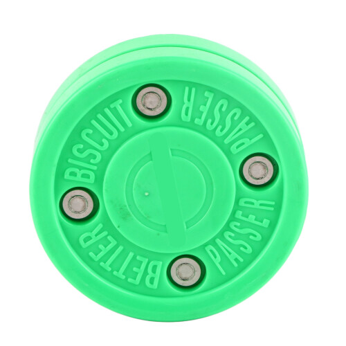 Eishockey-Puck, Polyoxymethylen, grün, 1