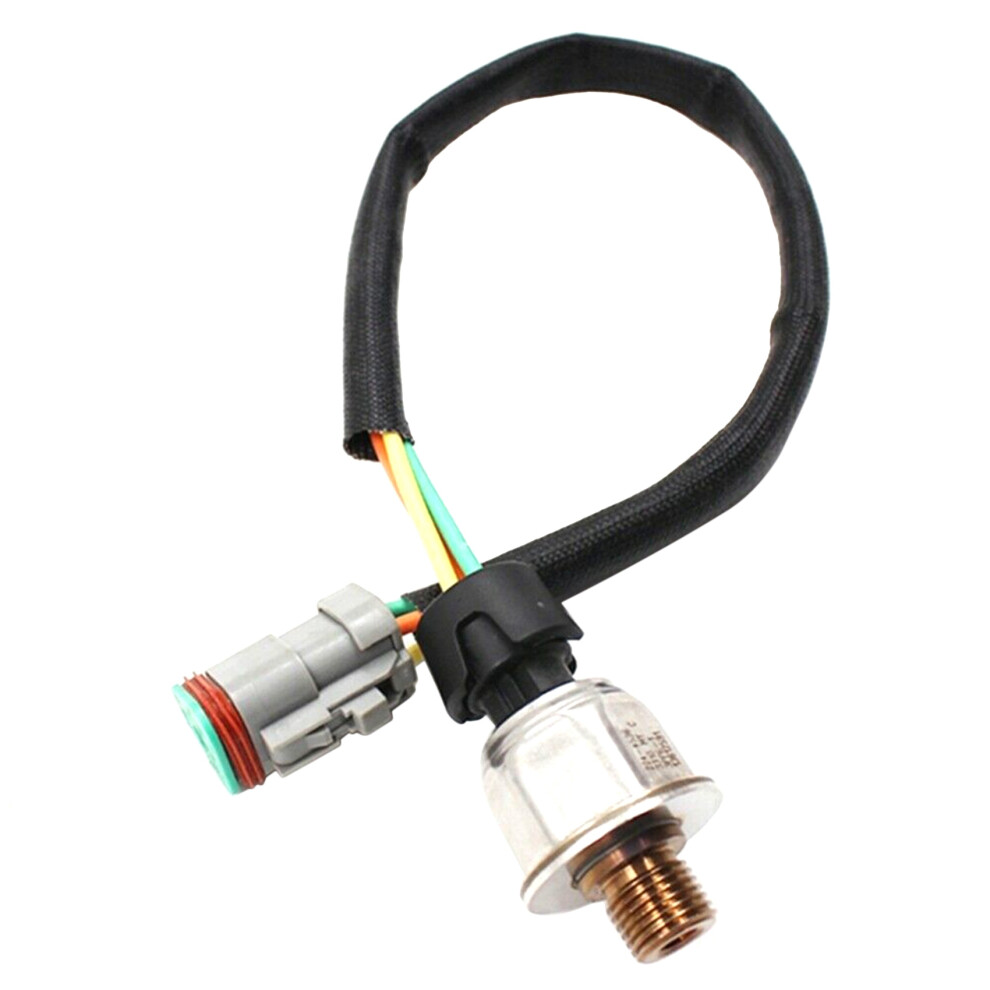 Pressure Sensor 224-4536 3Pp6-1 2244536 For Cat C7 3126 C15 Bxs Nxs Black 4852424149577