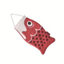 Zachte en praktische keukenhanddoek met ophanglus Ontworpen-Rood