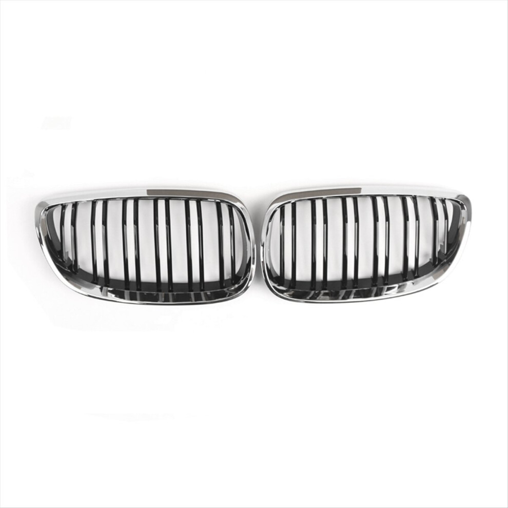 Front Kidney Grill Dual Slat Grille Racing For 3 Series E92 E93 Coupe 4853907537539