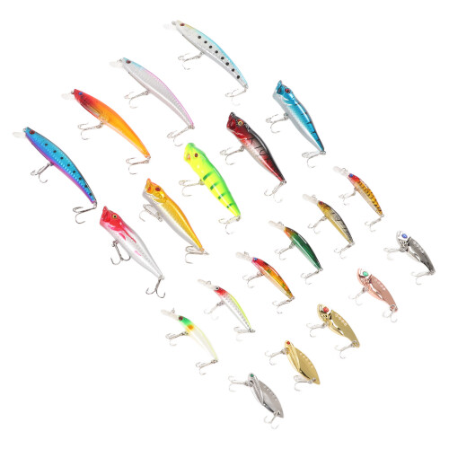 Δολώματα ψαρέματος Topwater Popper, εμπνευσμένα από το κάστρο φαντασίας, ρεαλιστικός 2