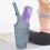 Yoga Mat Holder Bag with Adjustable Shoulder Strap (Black) 3