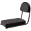 'Soft and Supportive Bicycle Rear Seat with Backrest for Comfortable Riding Schwarz' 1