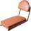 'Soft and Supportive Bicycle Rear Seat with Backrest for Comfortable Riding Schwarz' 2