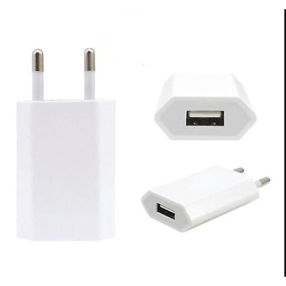 3 Pack Charger Compatible With Iphone / Samsung 5V / 1A Mfl White 7057162560845