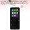 MP3-Player 1,8 Zoll 4 GB Silber HiFi Bluetooth 7