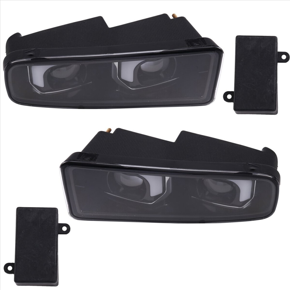 Car Drl Led Turn Signal Daytime Running Front Bumper Fog Assembl Light 4853907545084