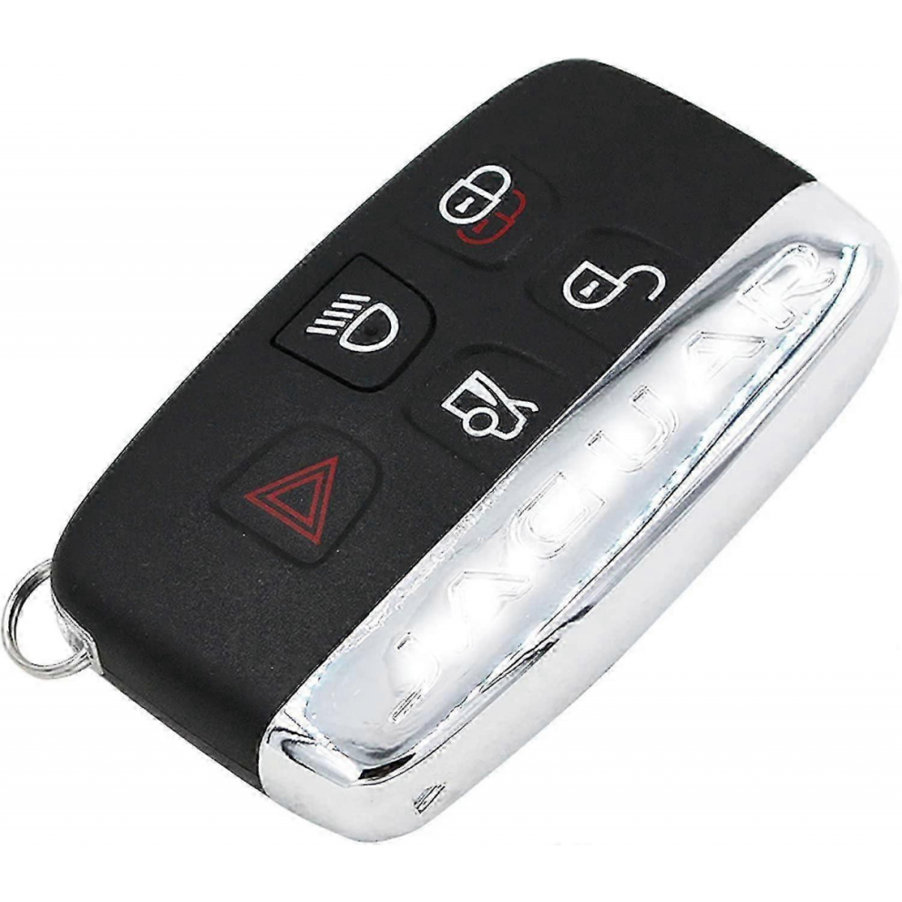 Jaguar Xe Xf Xj Xk 5-Button Remote Car Key Shell Replacement 7057162561415