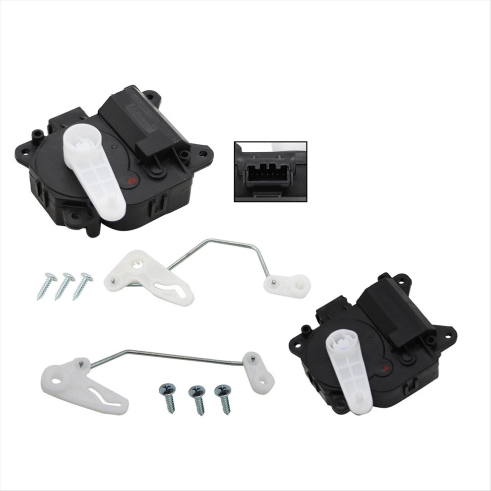 2Pcs Car Heater Blend Door Actuator 7T4z19e616b 7T4z19e616c For Edge 2 4853907539564