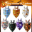 Charming Halloween Dog Bandana, Adjustable Stylish Accessory Crafted From Soft Polyester Material 4