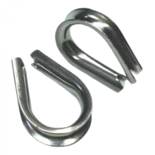 Clip Rings for 5mm2x Wire Rope Clamps Hardware Wires Accessories Reliable Easy to Install Cable