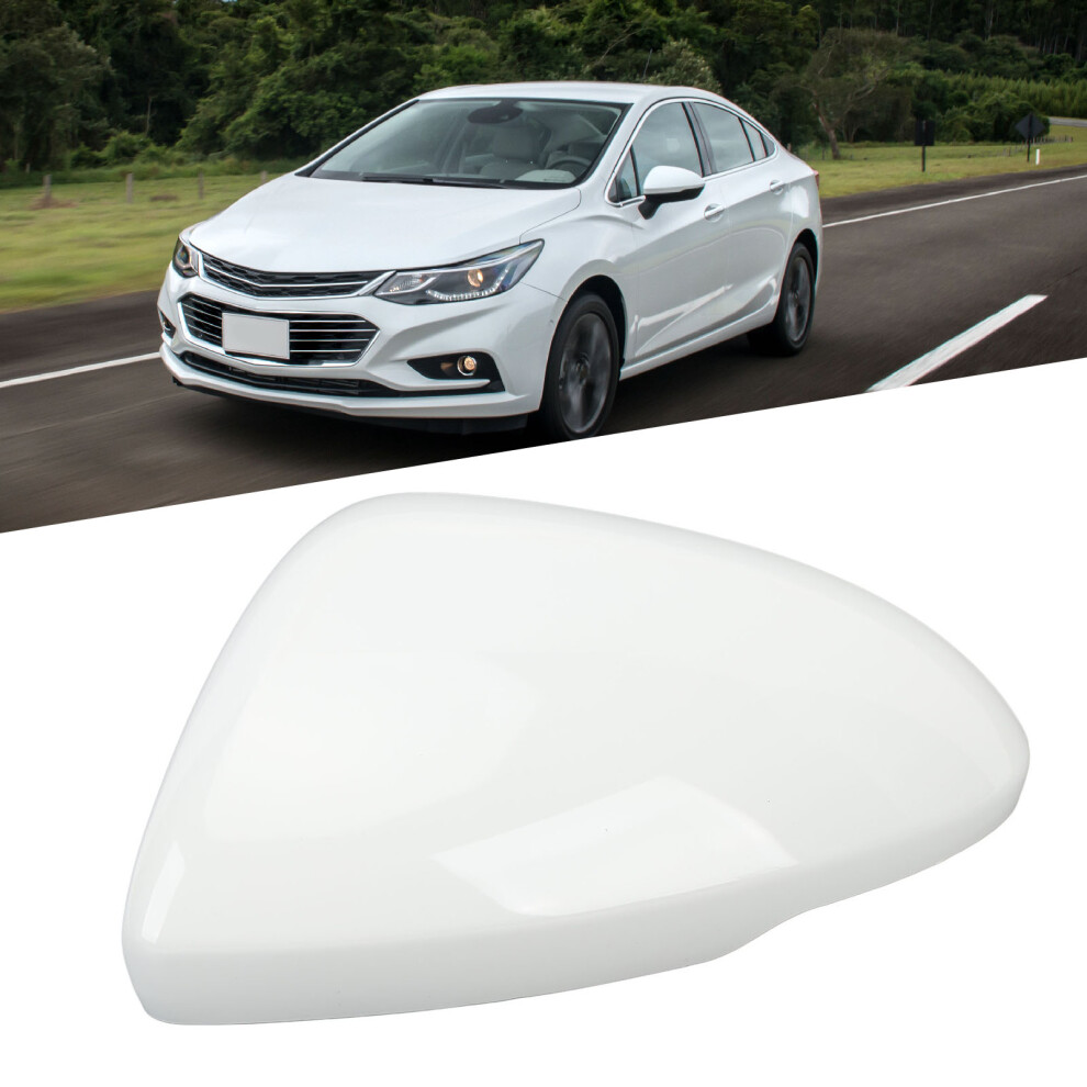 Stylish Abs Rearview Mirror Cover For Cruze 2017-2019 White 8401364766694