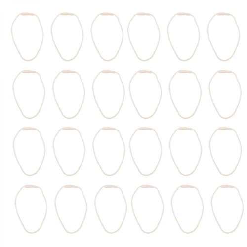 Corda per etichette in cotone beige 20x0.5x0.5 cm, 1000 pezzi 2