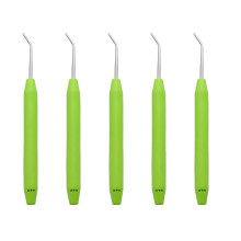 5 Pcs Crochet Hooks Knitting Accessories Multifunctional-Green