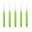 5 Pcs Crochet Hooks Knitting Accessories Multifunctional-Green 1