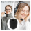 100PCS Foam Microphone Windscreen,Mini Size Lapel Headset Mic Foam Covers for Headset Microphone 30 4