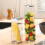 Rolling Grilling Basket BBQ Grilling Grate Barbecue Tool-S 6