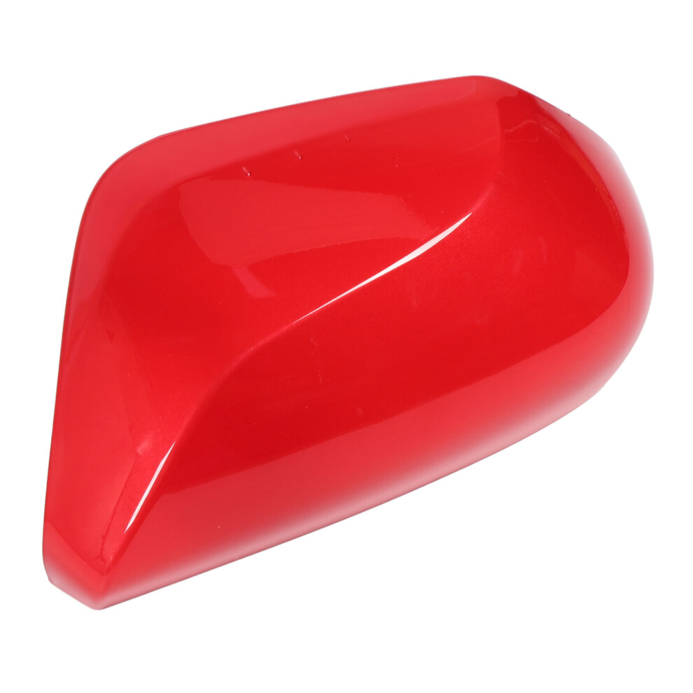 Abs Left Door Mirror Cap For Rear View Mirror Decoration 87945-47060 Red 8411364766679