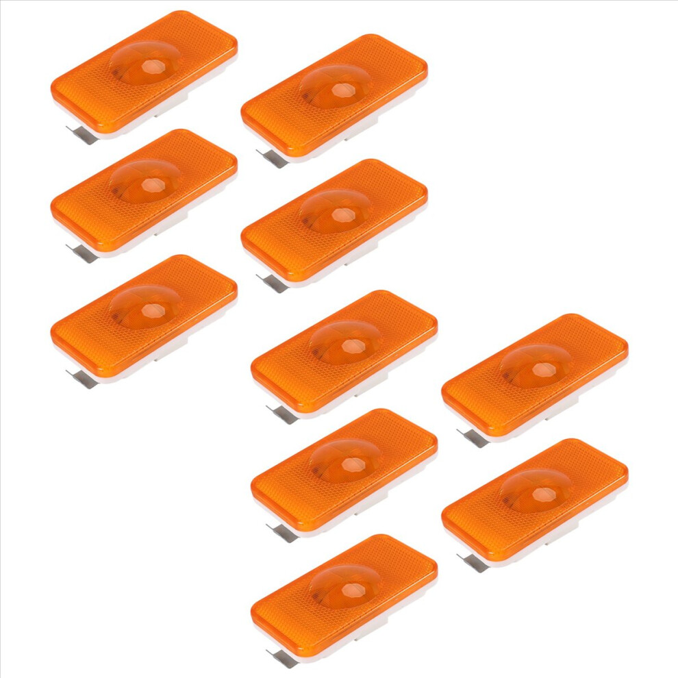 10Pcs 24V Truck Led Side Marker Lights Turn Signals For Trucks 2078944 4852424150269
