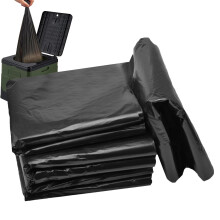 toilet bags, camping potty bags, HDPE trash bags, 50 liners, 56x75cm