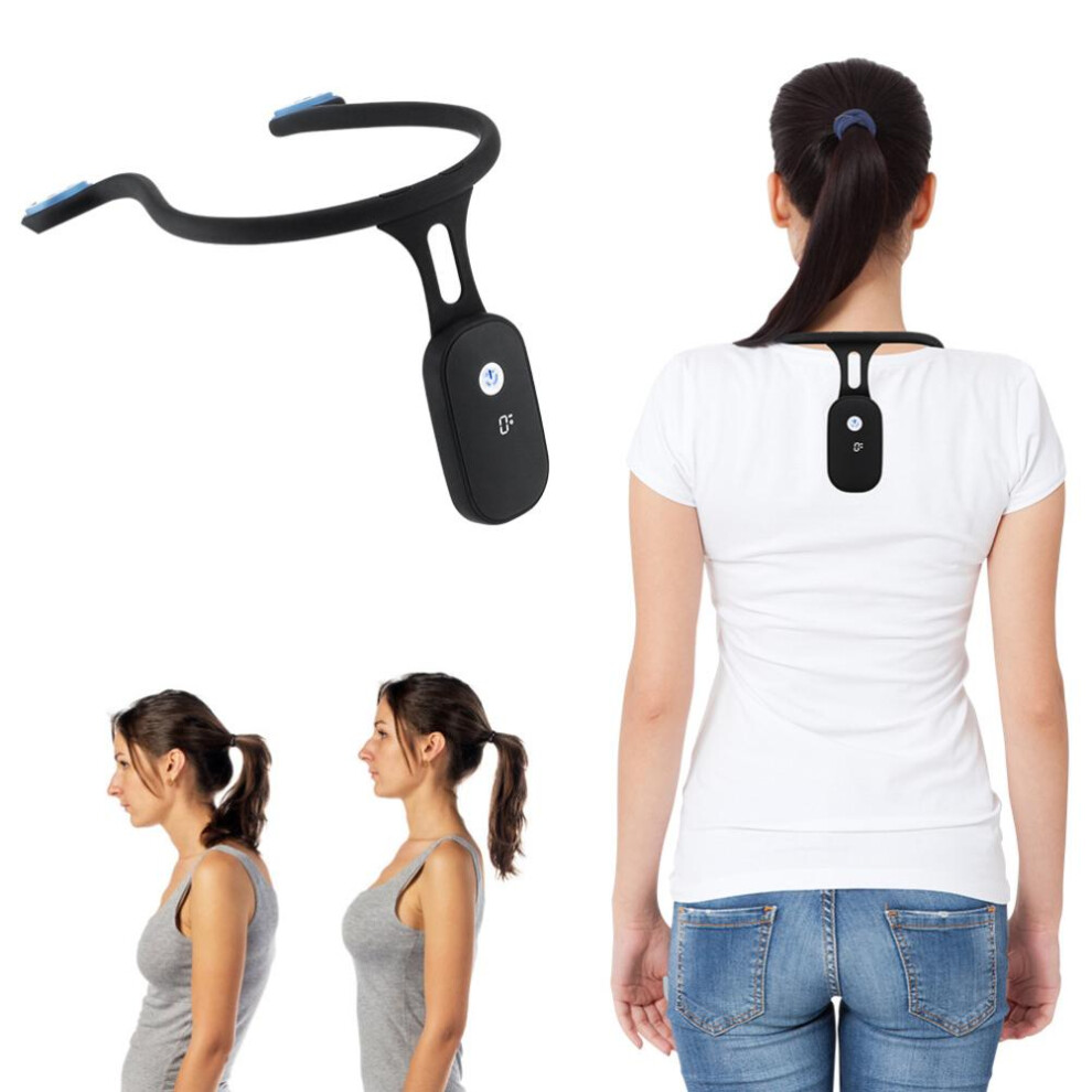 Ergonomic Posture Corrector for Upper Back, Intelligent Induction Smart Trainer with Angle Monitoring and Vibration Alerts Natural Pain Relief for All