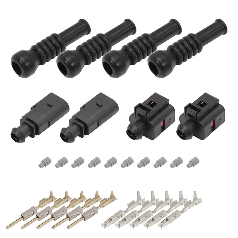 Male Female Connector Sensor Plug Adapter Clip Kit 1J0973702 1J0973802 4853907548887