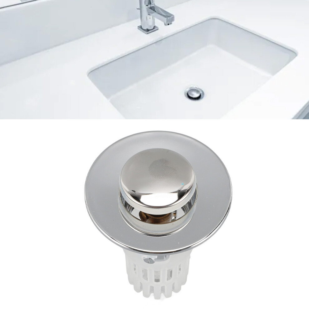 Copper Core Pop Up Sink Drain Strainer, 6X7.2cm, Hair Catcher 4931364767598