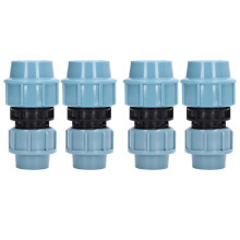 Conector de mangueira para irrigação por gotejamento à prova de vazamentos, adaptador de torneira reutilizável, conexões de acoplamento com