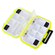 Compact fishing gear box storage for fishing accessories Sturdy durable construction