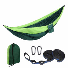 Journey's Rest, Camping-Hängematte für Outdoor-Abenteurer, tragbare Hängematte mit verstellbaren Baumgurten, leichtes Nylon-Fallschirmmaterial,